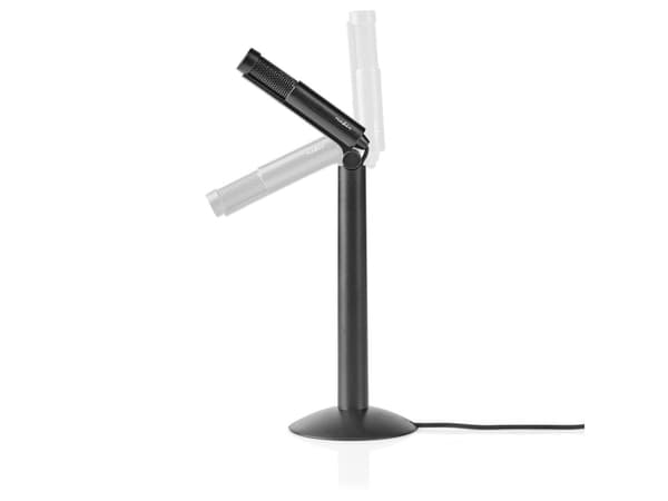 Nedis MICSJ100BK, Bordsmikrofon, -30 dB, 50 - 16000 hz, 2200 O, 58 dB, 110 dB