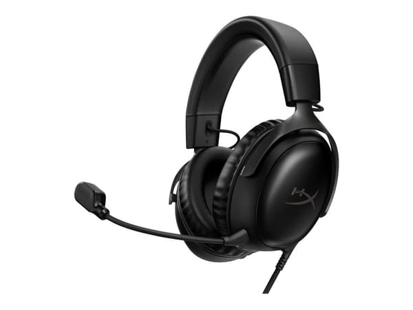 HyperX Cloud III Gaming Headset Kabelansluten – Svart