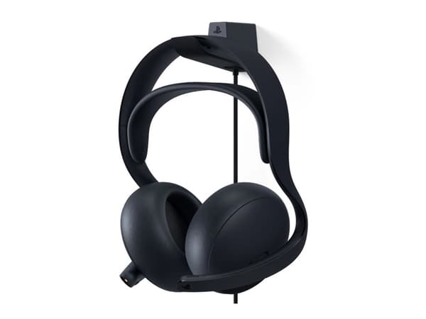 Sony PULSE Elite - Headset - fullstorlek - Bluetooth / PlayStation Link - trådlös - USB-A via Bluetooth-adapter - midnattssvart