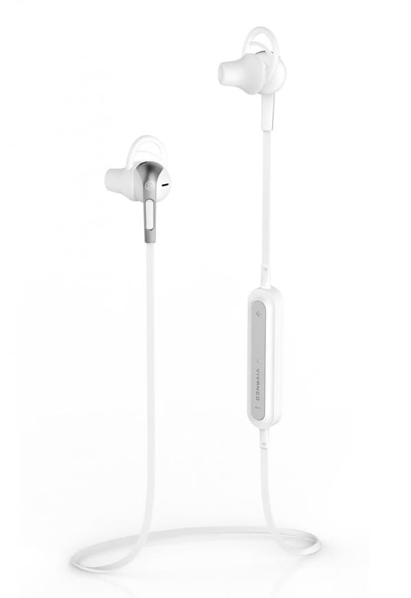 Vivanco Langattomat kuulokkeet Sport Air Fitness Bluetooth -kuulokkeet valkoiset