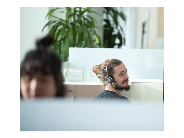 Poly EncorePro HW715 - EncorePro 700 Series - hodesett - on-ear - kablet - USB-A - svart