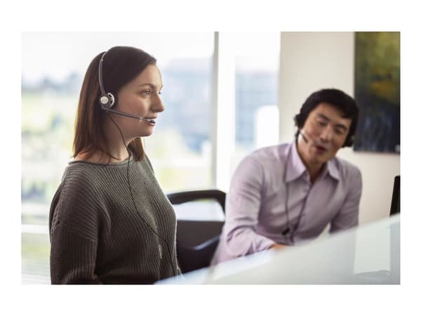 Poly EncorePro HW715 - EncorePro 700 Series - hodesett - on-ear - kablet - USB-A - svart