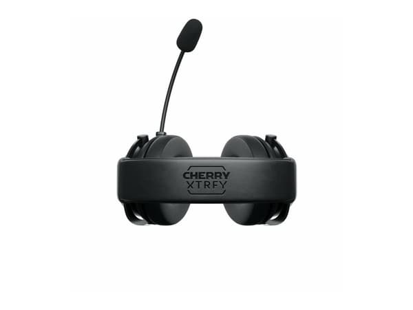 CHERRY XTRFY H3 - Headset - fullstorlek - Bluetooth/radiofrekvens 2,4 GHz - trådlös - USB - svart