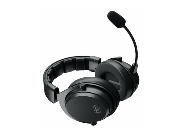 CHERRY XTRFY H3 - Headset - fullstorlek - Bluetooth/radiofrekvens 2,4 GHz - trådlös - USB - svart