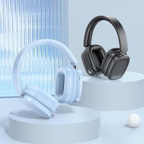 Hoco Over-Ear Hörlurar Trådlösa Bluetooth W51 - Blå