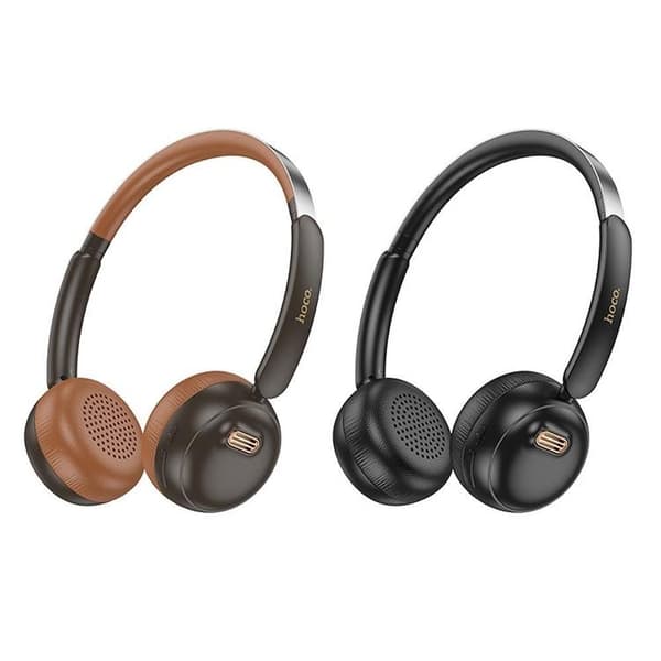 Hoco On-Ear Hörlurar Trådlösa Bluetooth W62 - Brun