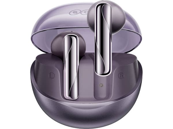 QCY T32 AilyBuds Clear TWS hörlurar lila