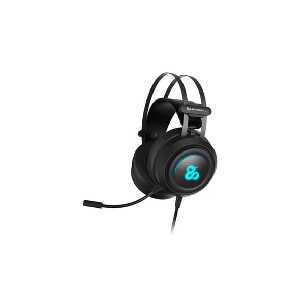 Hovedtelefoner Newskill NS-HS-DRAKAIN Sort