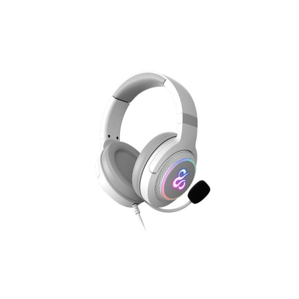 Hovedtelefoner Newskill NS-HS-SOBEK-IV Hvid