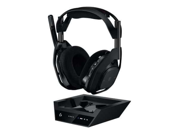 Logitech G Astro A50 X - Kuulokkeet - täysikokoinen - Bluetooth / LIGHTSPEED - langaton - musta