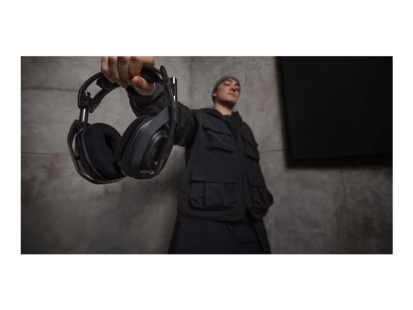 Logitech G Astro A50 X - Kuulokkeet - täysikokoinen - Bluetooth / LIGHTSPEED - langaton - musta