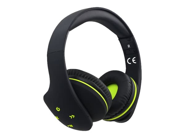 Rebeltec Viral - Hodetelefoner med mikrofon - full størrelse - Bluetooth - trådløs
