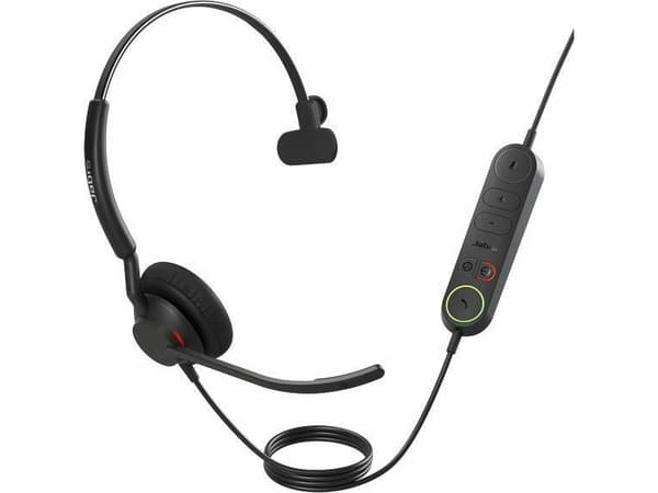Jabra Engage 40 Mono - Hodesett - on-ear - erstatning - trådløs, kablet
