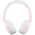 Miniatyrbild 3 av 5: Hello Kitty On-Ear Hörlurar Trådlösa Bluetooth Face Logo - Rosa