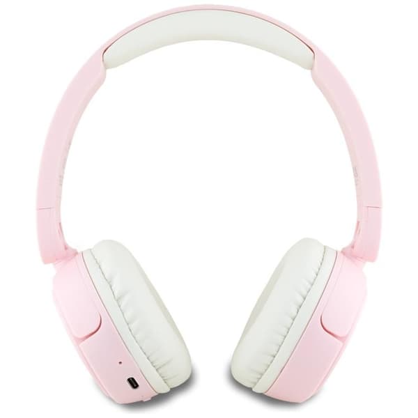 Hello Kitty On-Ear Hörlurar Trådlösa Bluetooth Face Logo - Rosa