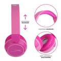 Miniatyrbild 4 av 5: Altec Lansing Trådlösa hörlurar för barn On-Ear - Rosa