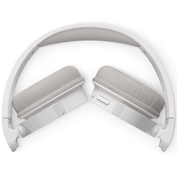 PHILIPS Trådlösa On-Ear Hörlurar,25h Speltid - Vit