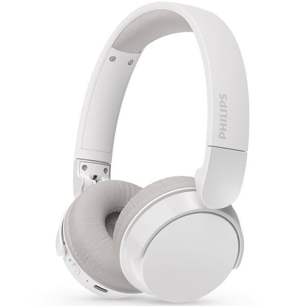 PHILIPS Trådlösa On-Ear Hörlurar,25h Speltid - Vit