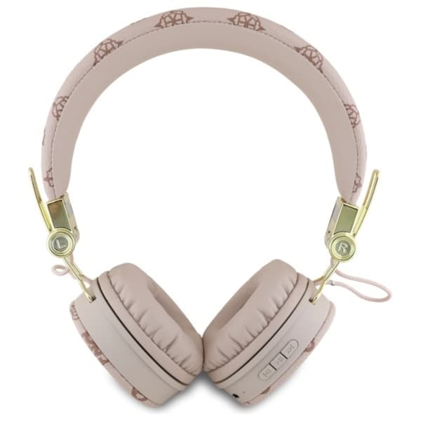 Guess Bluetooth On-Ear ENC Hörlurar Peony Script Round Shape