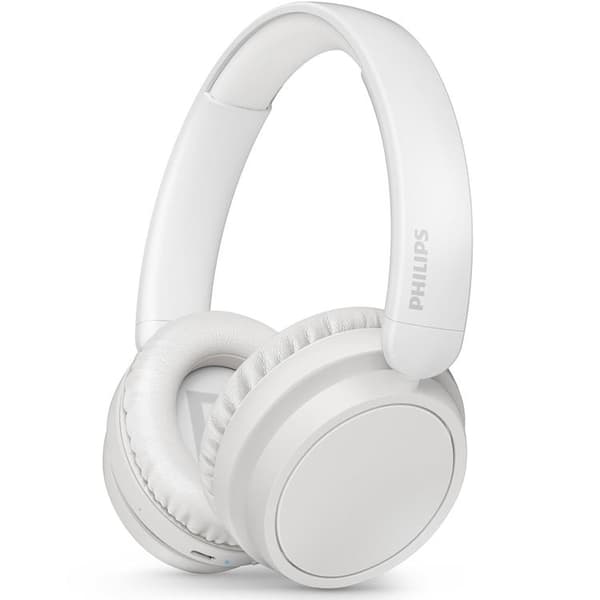 PHILIPS Trådlösa On-Ear Hörlurar,65h Speltid - Vit