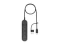 Miniatyrbild 4 av 5: Jabra Engage 50 II MS Stereo - Headset - på örat - kabelansluten - USB-C, USB-A - ljudisolerande - Cisco Certified, Unify-certifierad, Certifierad fö