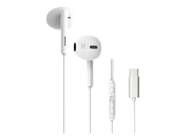 Vivanco 64119, Kabel, Samtal/musik, Headset, Vit