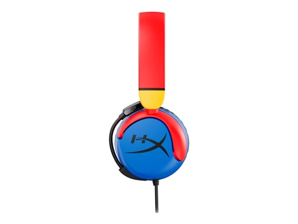 HyperX Cloud Mini - Hodesett - on-ear - kablet - aktiv støydemping - 3,5 mm jakk - multifarge