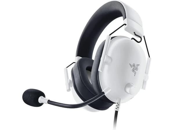 Razer Blackshark V2 X, Kabel, 12 - 28000 hz, Spela, 240 g, Headset, Svart, Vit