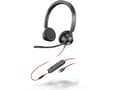 Pikkukuva 4 / 5: HP Poly Blackwire 3325M USB-C Stereo Headset + 3.5mm Jack + USB-C/A Adapter (Black, Certified for Microsoft Teams)