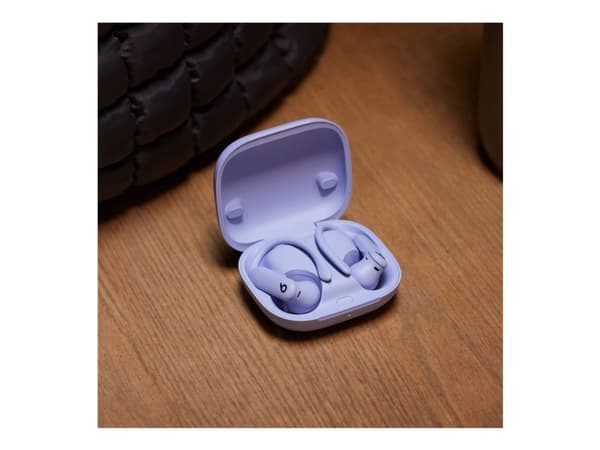 Beats Powerbeats Pro 2 - Langattomat kuulokkeet mikrofonilla - in-ear - over-ear - Bluetooth - aktiivinen melua vaimentava - hyper violetti