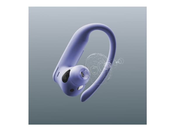 Beats Powerbeats Pro 2 - Langattomat kuulokkeet mikrofonilla - in-ear - over-ear - Bluetooth - aktiivinen melua vaimentava - hyper violetti