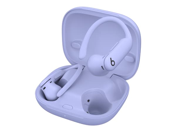 Beats Powerbeats Pro 2 - Langattomat kuulokkeet mikrofonilla - in-ear - over-ear - Bluetooth - aktiivinen melua vaimentava - hyper violetti