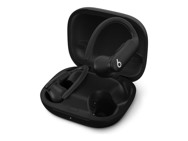Beats Powerbeats Pro 2 - Todelliset langattomat kuulokkeet mikrofonilla - in-ear - over-ear - Bluetooth - aktiivinen melunvaimennus - sysimusta