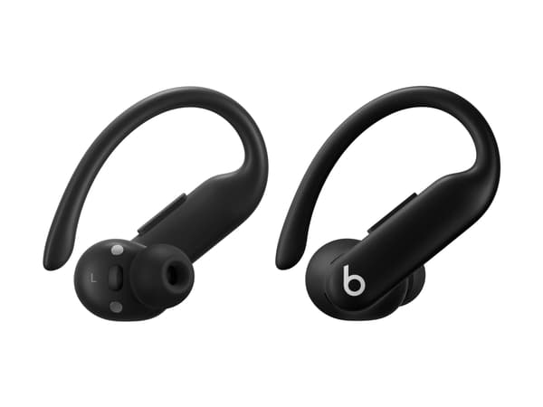 Beats Powerbeats Pro 2 - Todelliset langattomat kuulokkeet mikrofonilla - in-ear - over-ear - Bluetooth - aktiivinen melunvaimennus - sysimusta