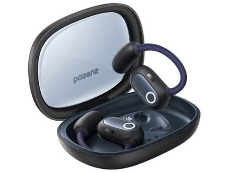 Baseus Eli Fit Open- Ear Headset Wireless Connectivity/Music USB Type-C Bluetooth Black