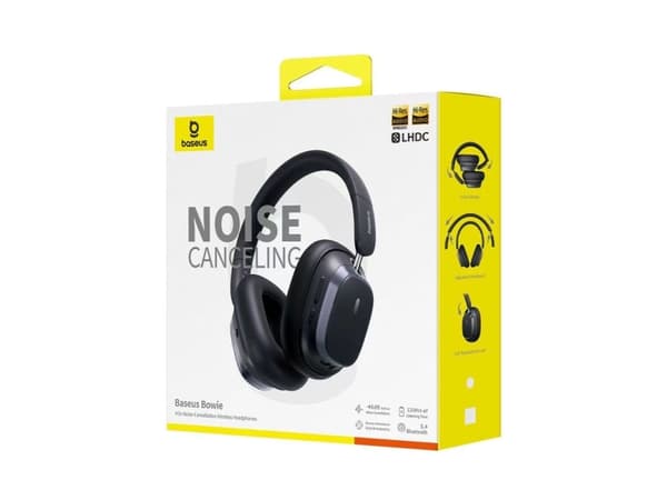 Baseus H1s, Trådløs, 20 - 20000 Hz, Samtaler/musikk, Hodesett, Hvit
