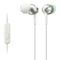 Miniatyrbillede 1 af 2: Headset Sony MDR-EX110AP 3,5 mm Hvid