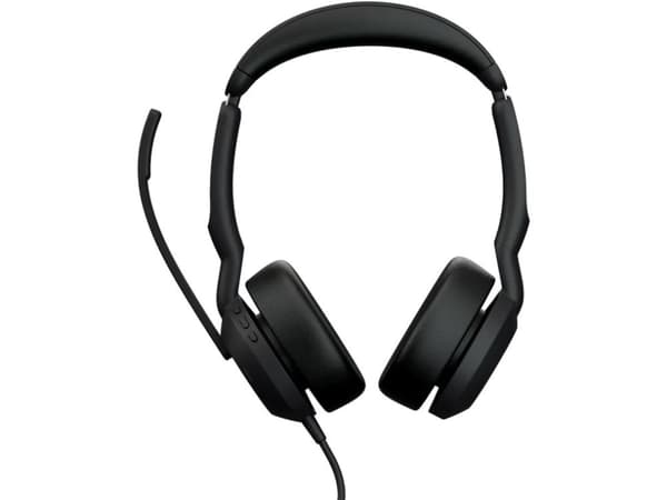 Jabra Evolve2 50 - USB-C/A UC Stereo (without Bluetooth), Wired, 20 - 20000 Hz, Office/Call center, 148.9 g, Headset, Black