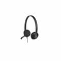 Pikkukuva 6 / 11: Kuulokkeet mikrofonilla Logitech 981-000475 USB 1,8 m Musta (1 osaa)