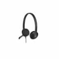 Pikkukuva 11 / 11: Kuulokkeet mikrofonilla Logitech 981-000475 USB 1,8 m Musta (1 osaa)