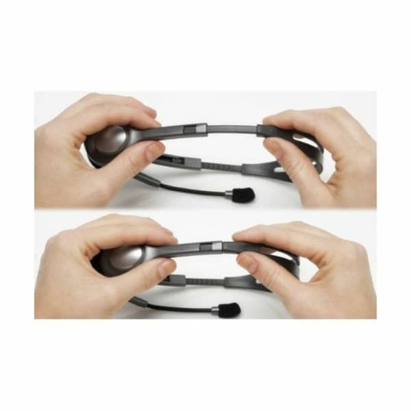 Kuulokkeet mikrofonilla Logitech 981-000271 2 x Jack 1,4 m Musta Harmaa