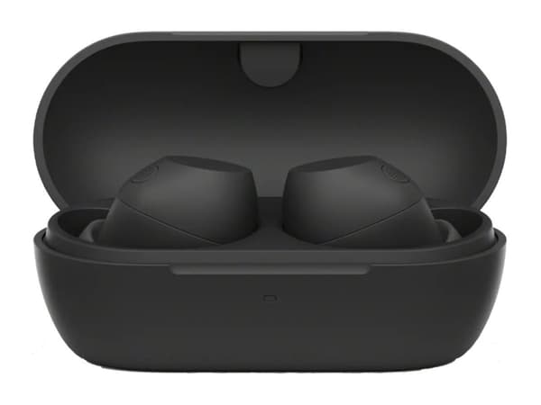 Sony WF-C710N - True wireless-hodetelefoner med mikrofon - i øret - Bluetooth - aktiv støydemping - svart