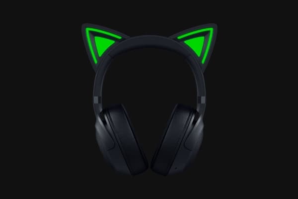 Razer Kraken Kitty V2 BT, Langaton, Pelaaminen, 20 - 20000 Hz, 325 g, Kuulokkeet, Musta
