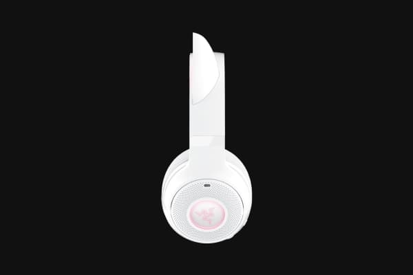 Razer Kraken Kitty V2 BT, Langaton, 20 - 20000 Hz, Pelaa, 325 g, Kuulokkeet, Valkoinen