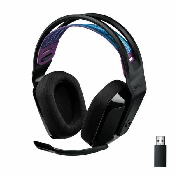 BRUGT Gaming høretelefon med mikrofon Logitech G535 Sort (Refurbished A)