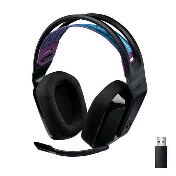 BRUKT Gamingøretelefon med Mikrofon Logitech G535 Svart (Fikset A)