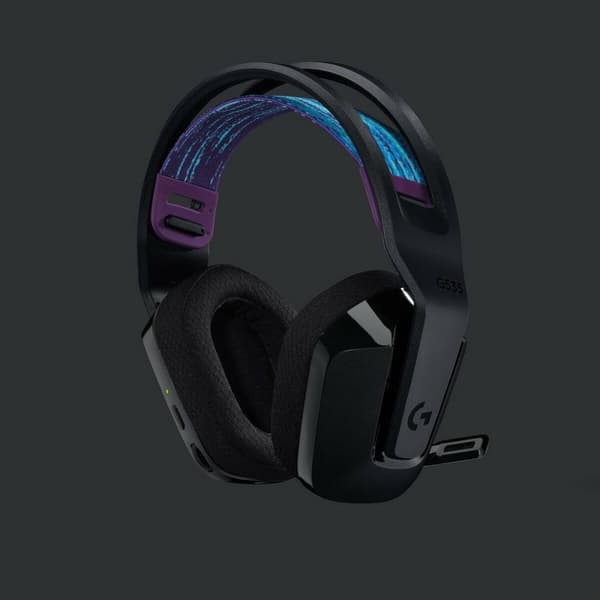 KÄYTETTY Pelikuuloke mikrofonilla Logitech G535 Musta (Kunnostetut Tuotteet A)