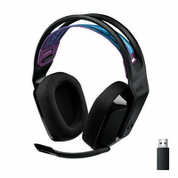 KÄYTETTY Pelikuuloke mikrofonilla Logitech G535 Musta (Kunnostetut Tuotteet A)