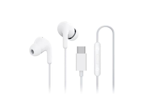 Xiaomi mi In-Ear hörlurar Headset USB-C Vit