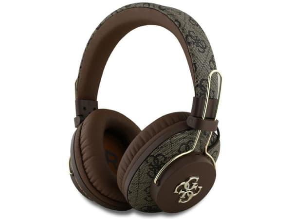 Guess Bluetooth ENC Metal 4G Logo in-ear kuulokkeet ruskeat ruskeat